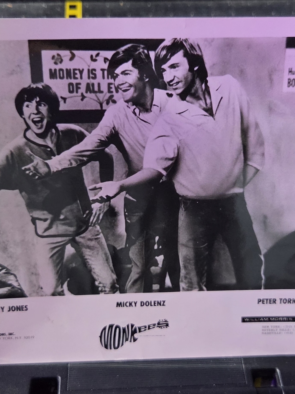 Monkees Black & White Promotional Photo AP